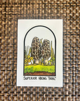 Superior Hiking Trail Individual Mushroom Stickers