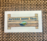 Superior Hiking Trail Anni Friesen Postcard Set