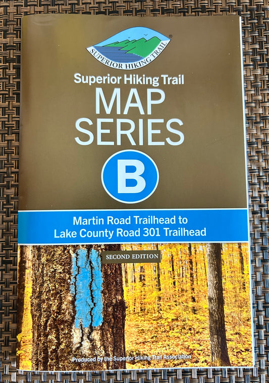 SHT Map Series B: Martin Road Trailhead to Lake County Road 301 Trailhead Second Edition