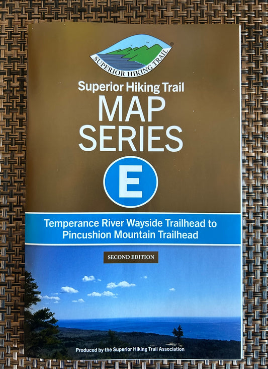 SHT Map Series E: Temperance River Wayside Trailhead to Pincushion Mountain Trailhead Second Edition
