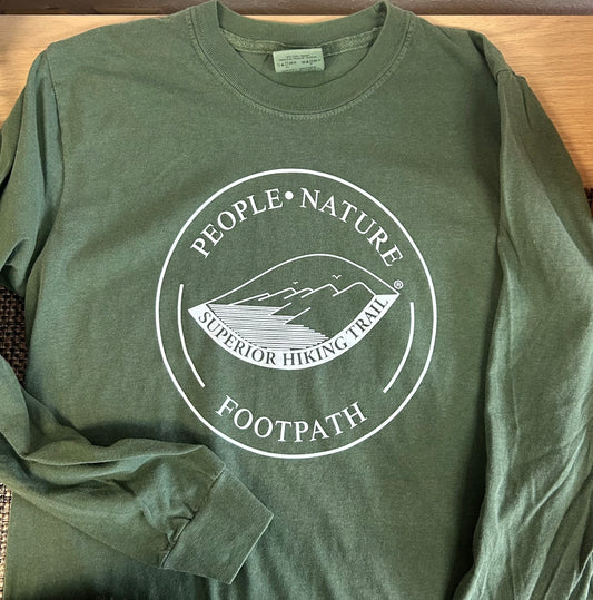 Superior Hiking Trail Circle Long Sleeve Tee