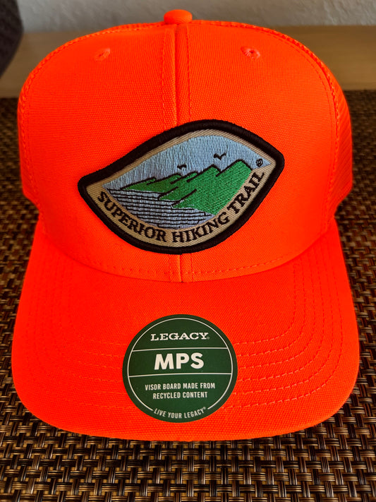 Superior Hiking Trail Blaze Orange Trucker Hat