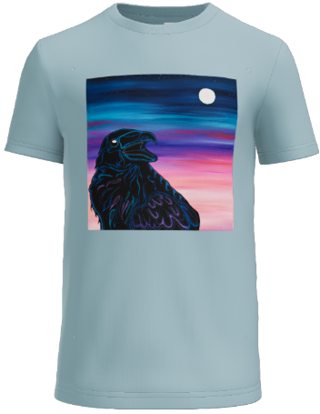 Superior Hiking Trail Sunrise Raven Unisex Short-sleeve T-shirt