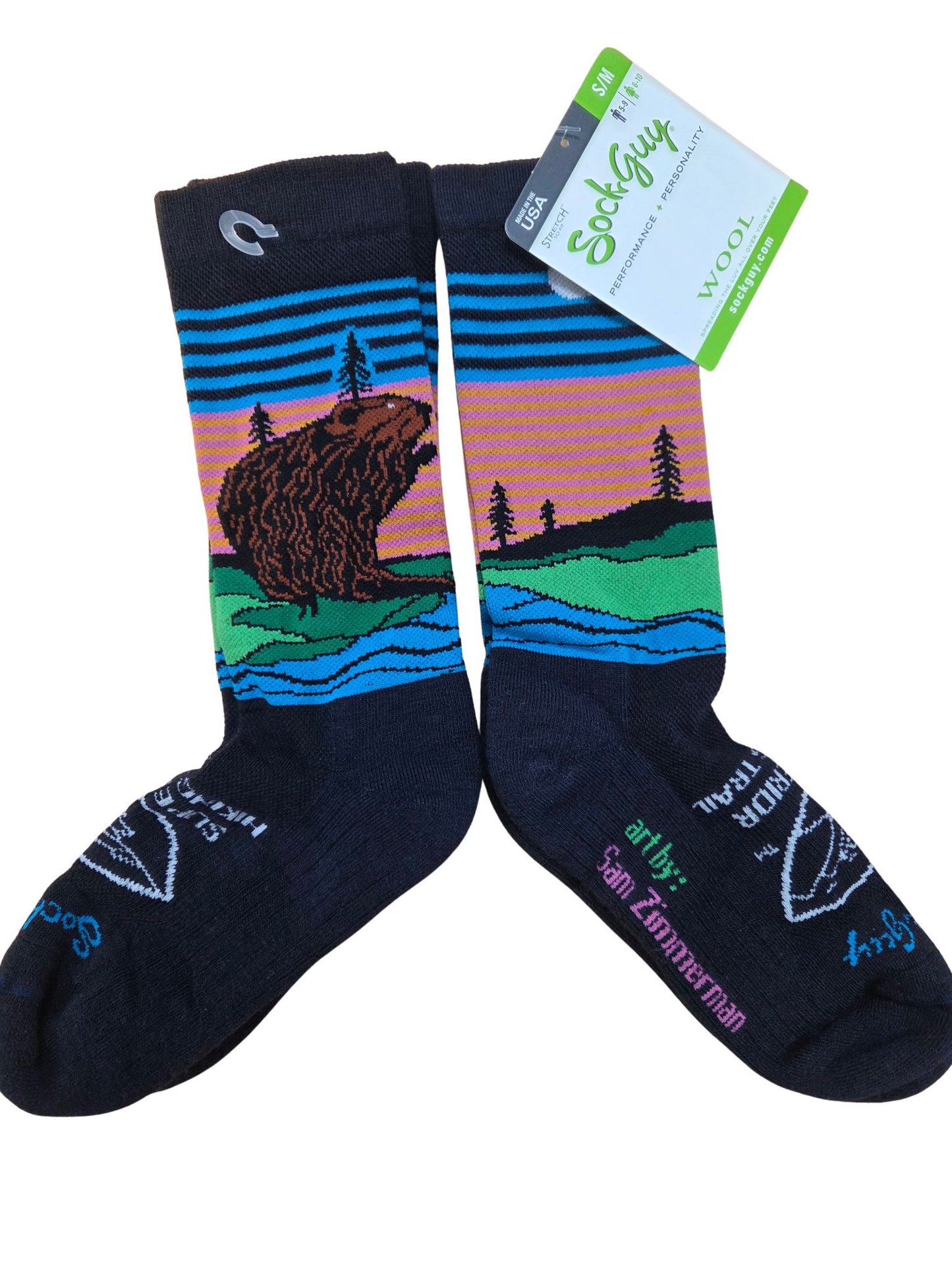 Superior Hiking Trail "Superior Beaver" Socks