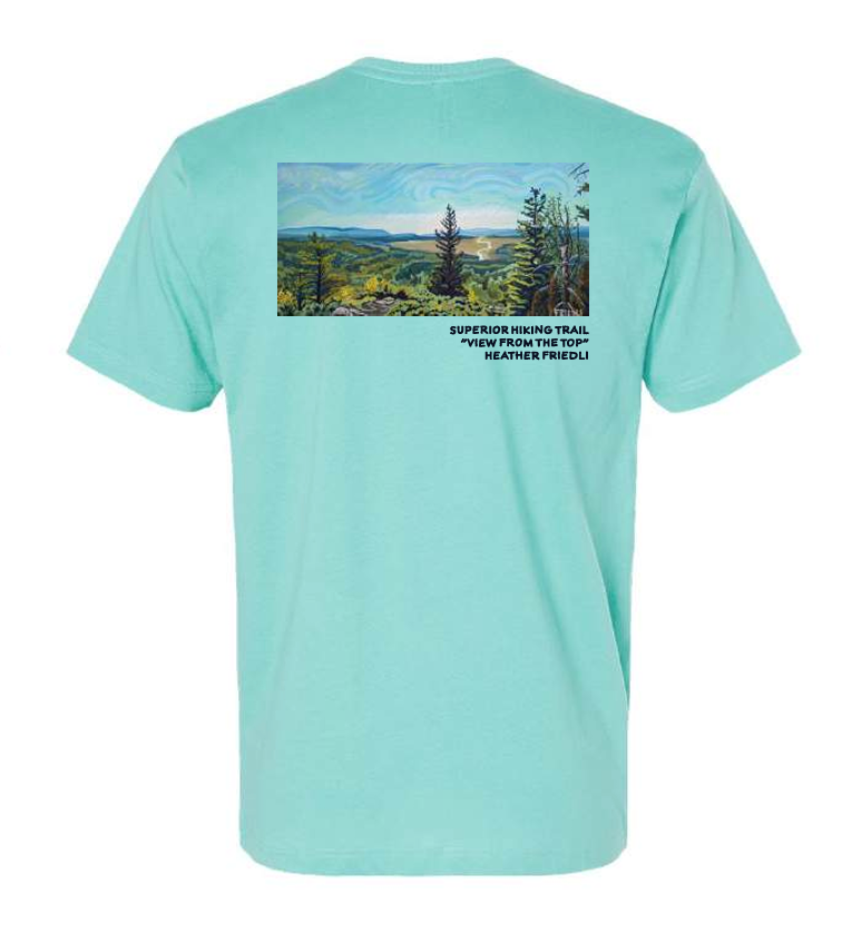 Superior Hiking Trail "View From The Top" Tee