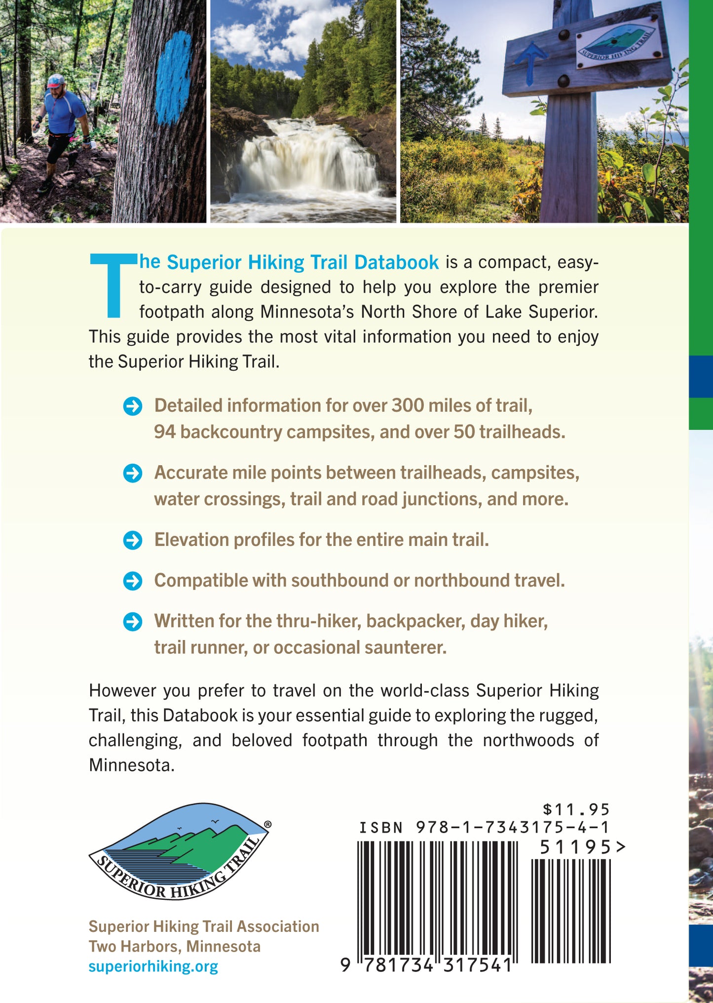 Superior Hiking Trail Databook