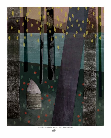 Superior Hiking Trail Tin Cup Design Poster - Cook Co.
